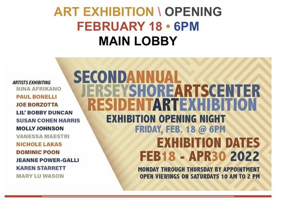 Jersey Shore Arts Center Art Exhibit